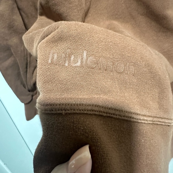 Lululemon Perfectly Oversized Crew Roasted Brown S/M - Picture 6 of 6